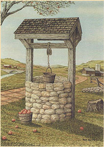 Stone Wishing Well